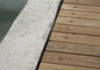 Detalle Tablón de Iroko en pantalán